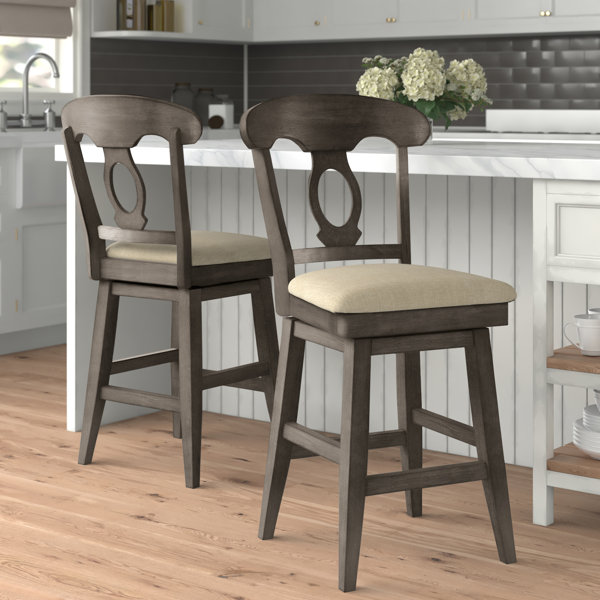 Three Posts™ Sariyah Swivel Bar and Counter Stool & Reviews Wayfair